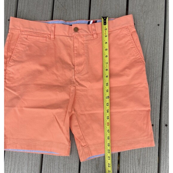 Tommy Hilfiger Men’s Coral Golf Chino Shorts Size 36 Classic Fit Cotton Stretch - Picture 5 of 11